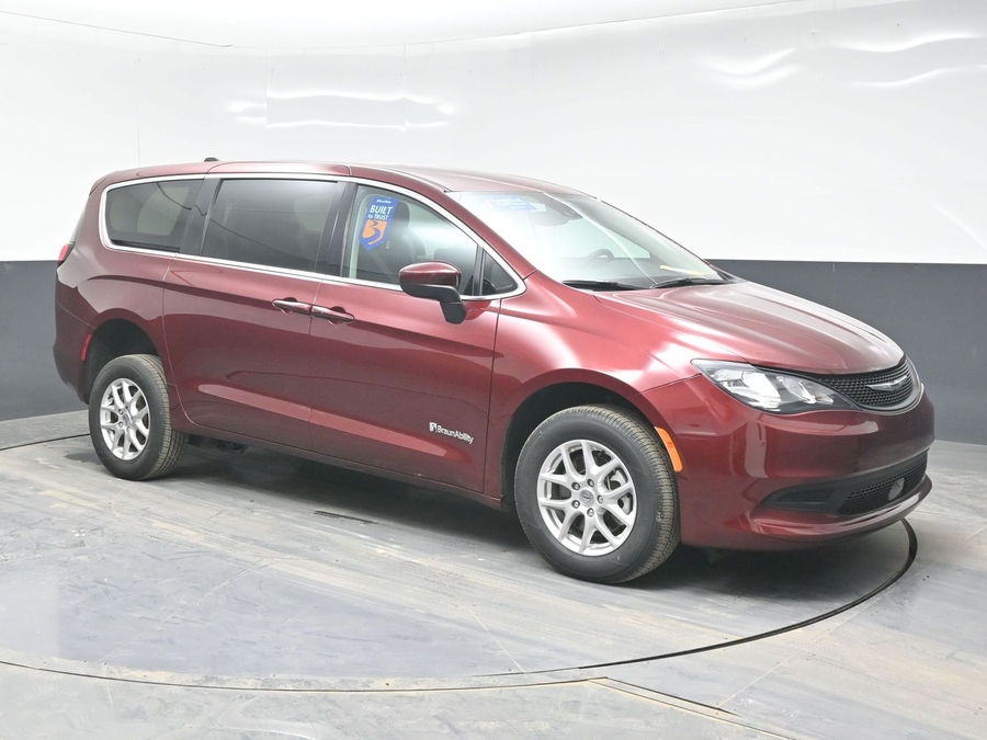 Used 2023 Chrysler Voyager LX - BraunAbility Rear Entry Entry Fold Out Manual Ramp