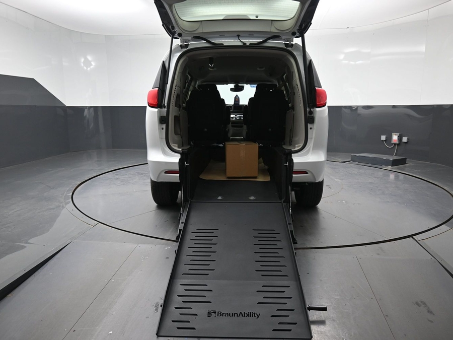Used 2023 Chrysler Voyager LX - BraunAbility Rear Entry Fold Out Manual Ramp