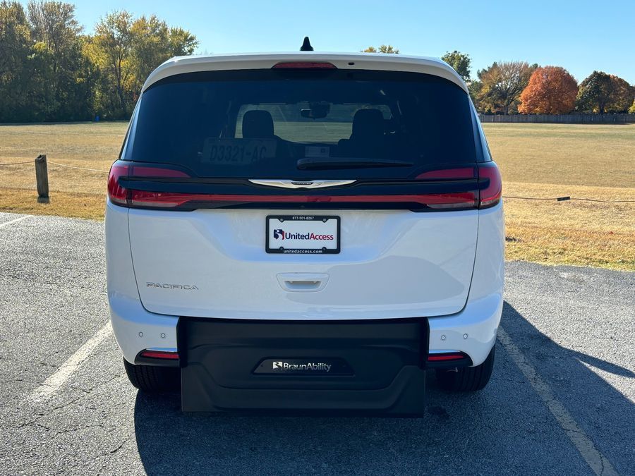 New 2025 Chrysler Voyager LX - BraunAbility Commercial Rear Entry Entry Fold Out Manual Ramp