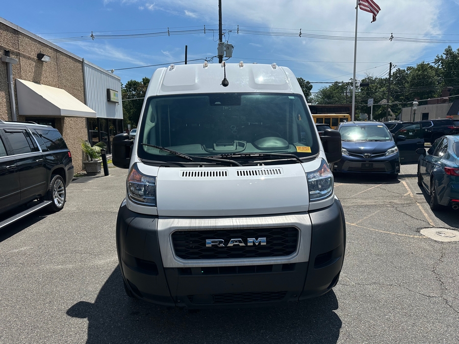 White Ram ProMaster with Rear Entry Automatic Fold Out ramp