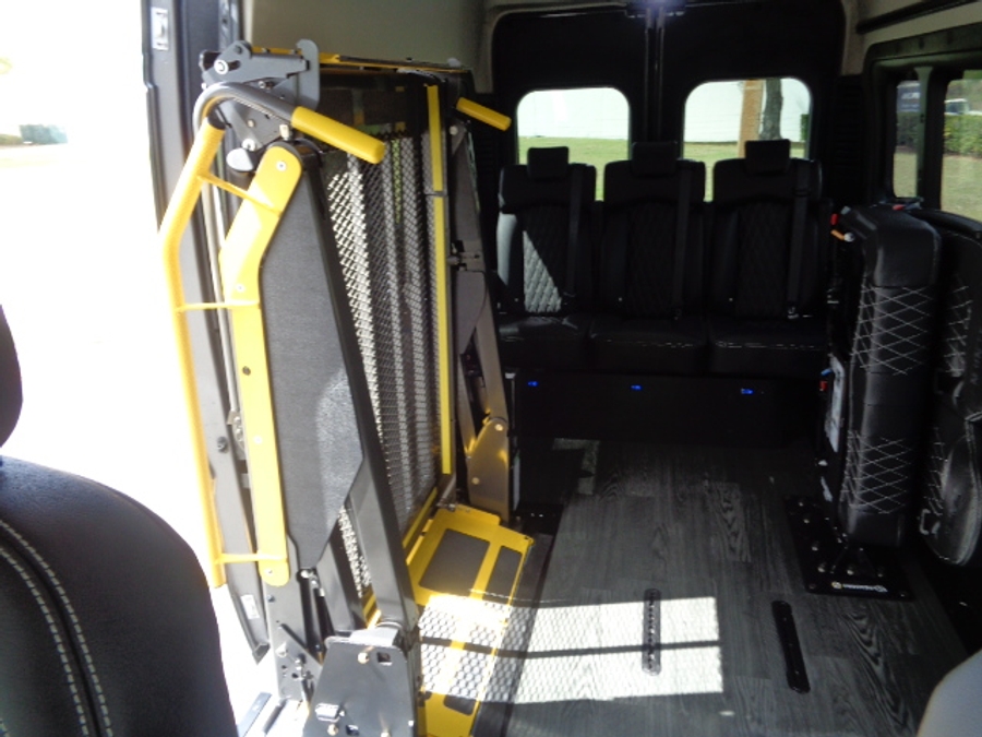 New 2024 Ram ProMaster SLT+ 2500 - Fenton Mobility Side Entry Entry Lift Automatic Ramp