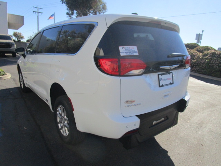 New 2025 Chrysler Voyager LX - BraunAbility Commercial Rear Entry Entry Fold Out Manual Ramp