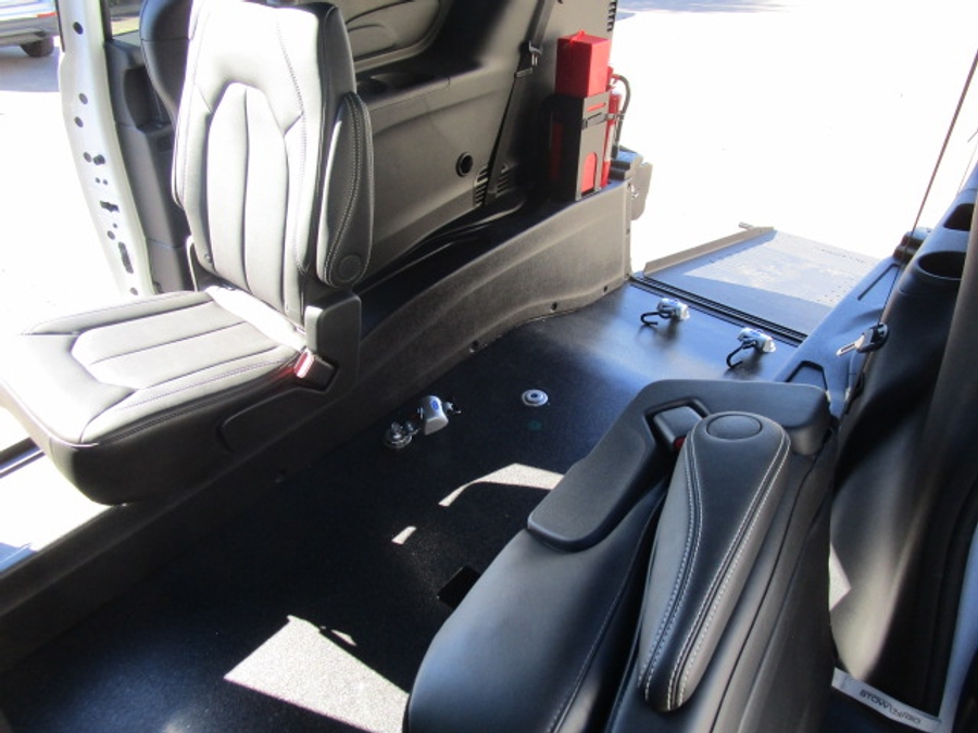 New 2025 Chrysler Voyager LX - BraunAbility Commercial Rear Entry Entry Fold Out Manual Ramp