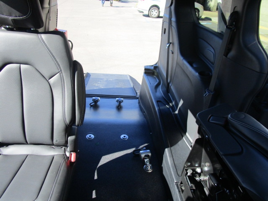 New 2025 Chrysler Voyager LX - BraunAbility Commercial Rear Entry Entry Fold Out Manual Ramp