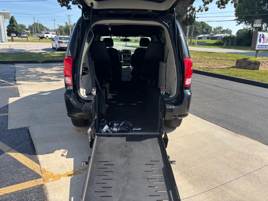 Used 2017 Dodge Grand Caravan SXT - FR Conversions Rear Entry Fold Out Manual Ramp
