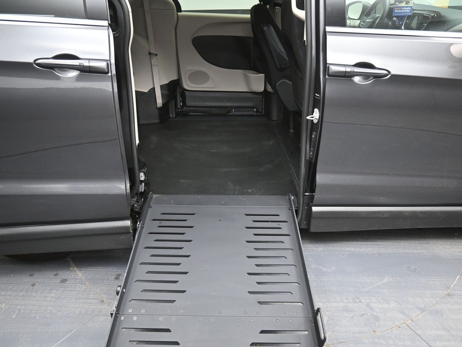 Used 2023 Chrysler Voyager LX - BraunAbility Side Entry Entry Fold Out Manual Ramp