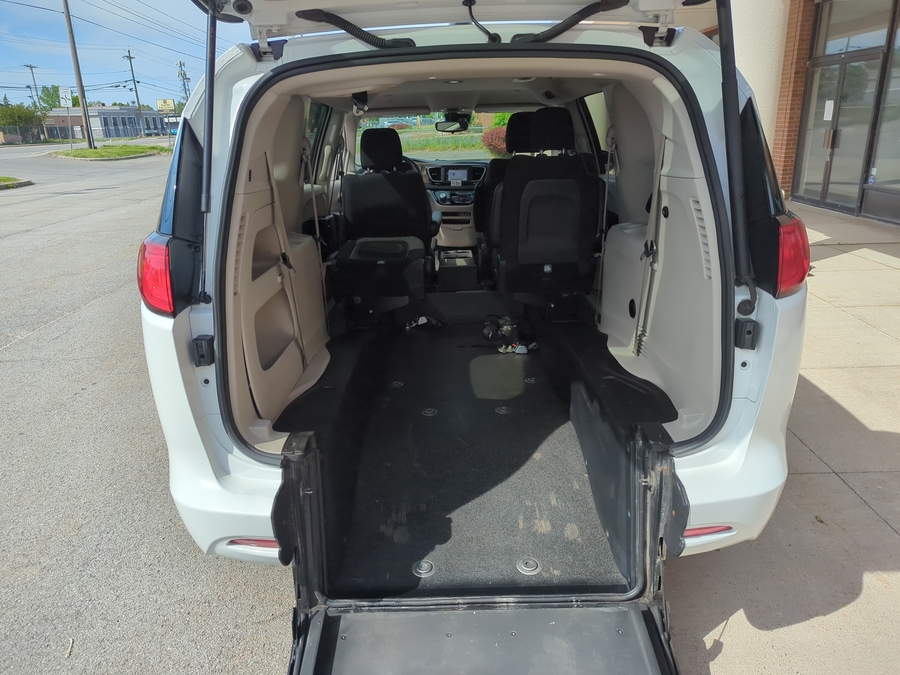 Used 2023 Chrysler Voyager LX - BraunAbility Rear Entry Entry Fold Out Manual Ramp