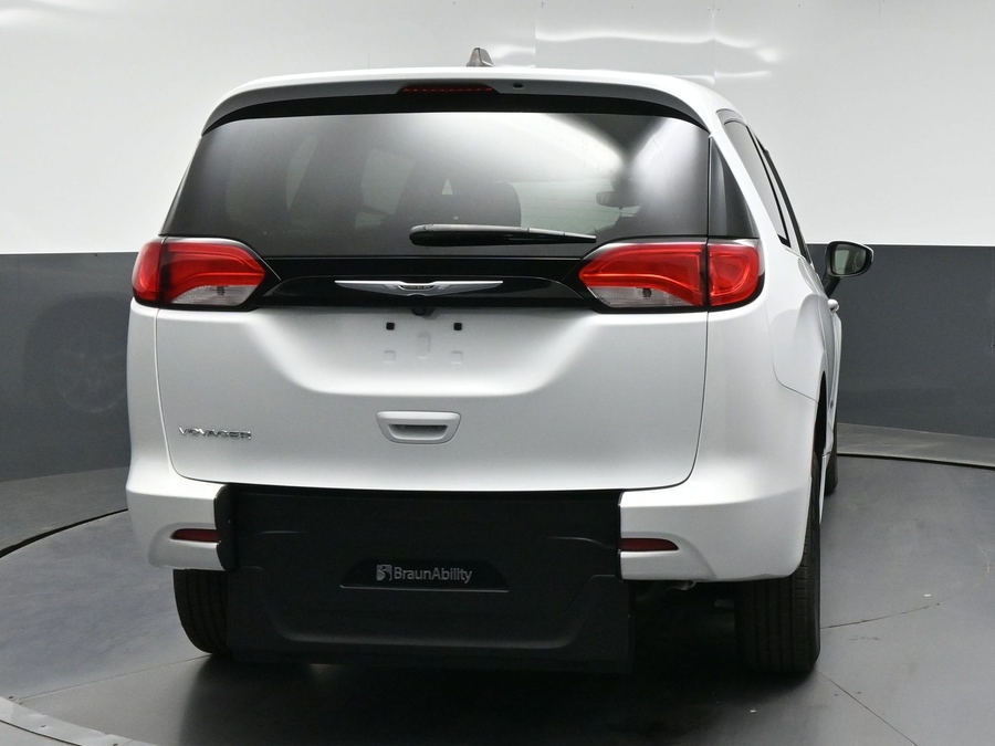 Used 2023 Chrysler Voyager LX - BraunAbility Rear Entry Fold Out Manual Ramp