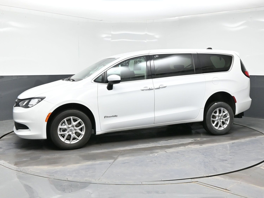 Used 2023 Chrysler Voyager LX - BraunAbility Rear Entry Entry Fold Out Manual Ramp