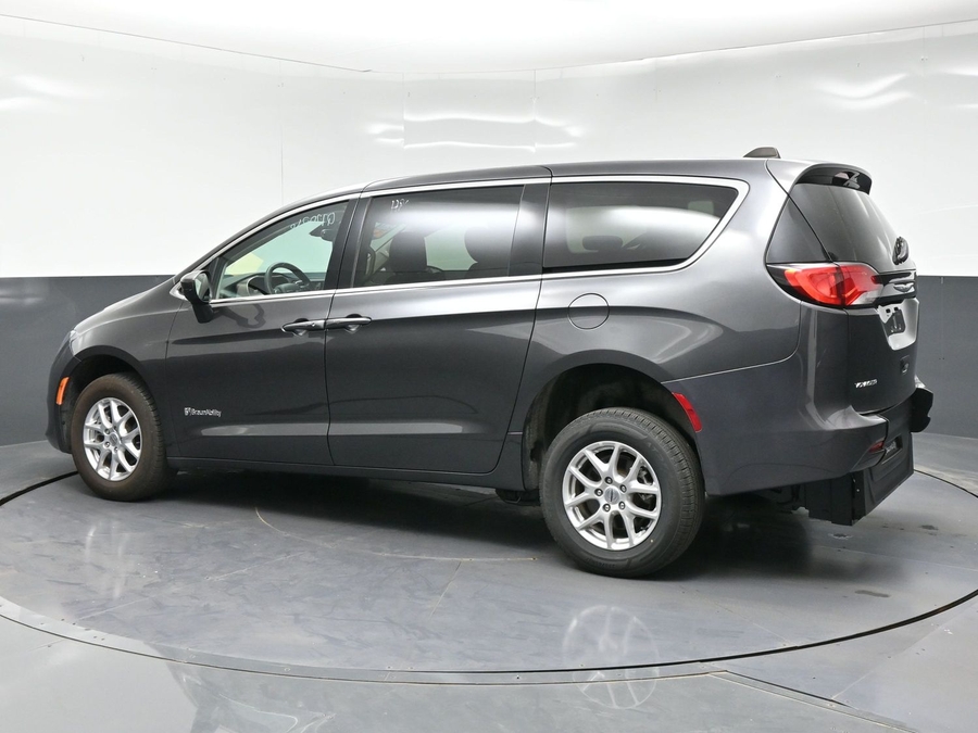 Used 2023 Chrysler Voyager LX - BraunAbility Rear Entry Fold Out Manual Ramp