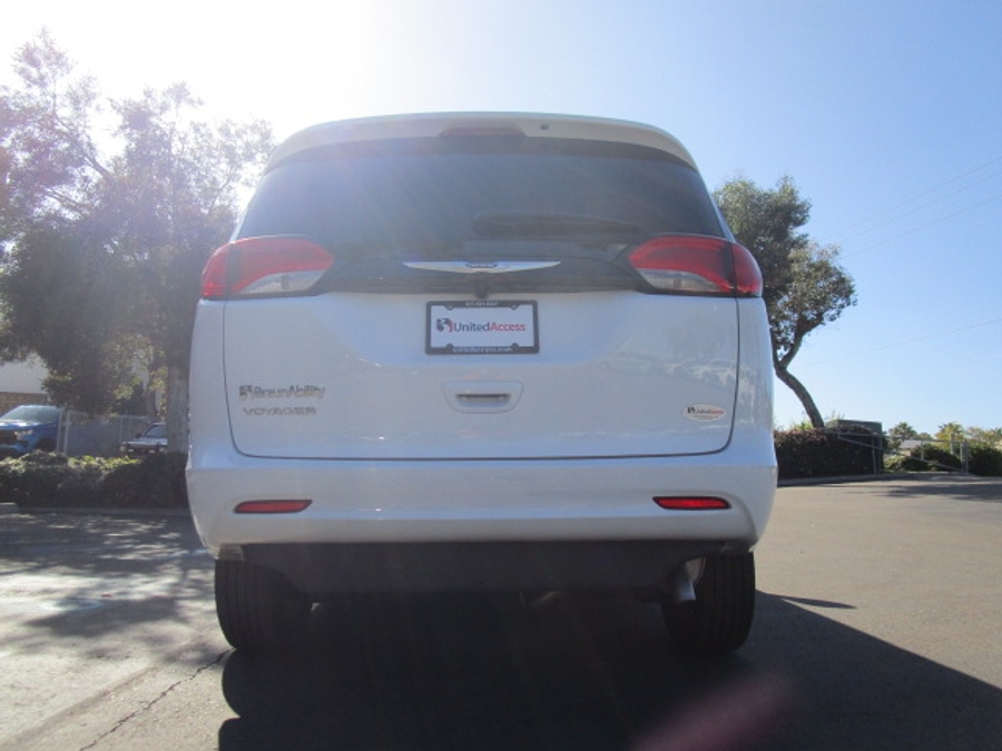 Used 2024 Chrysler Voyager LX - BraunAbility Side Entry Entry Fold Out Automatic Ramp