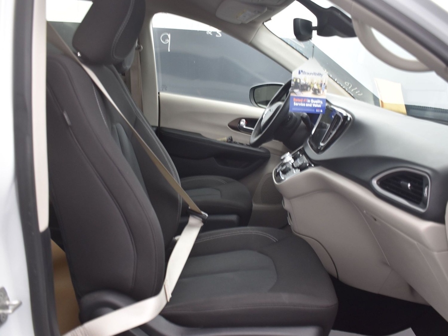 Used 2023 Chrysler Voyager LX CPO - BraunAbility Rear Entry Entry Fold Out Manual Ramp