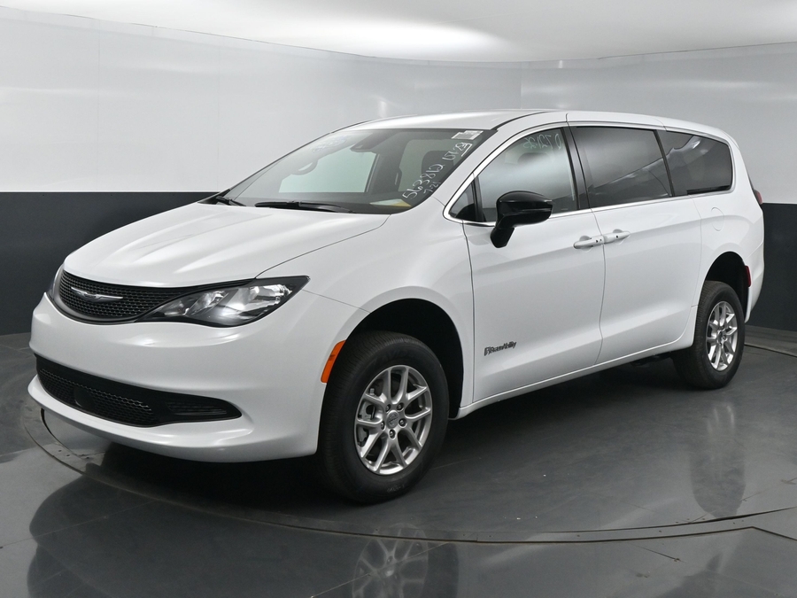 New 2025 Chrysler Voyager LX - BraunAbility Commercial Rear Entry Entry Fold Out Manual Ramp