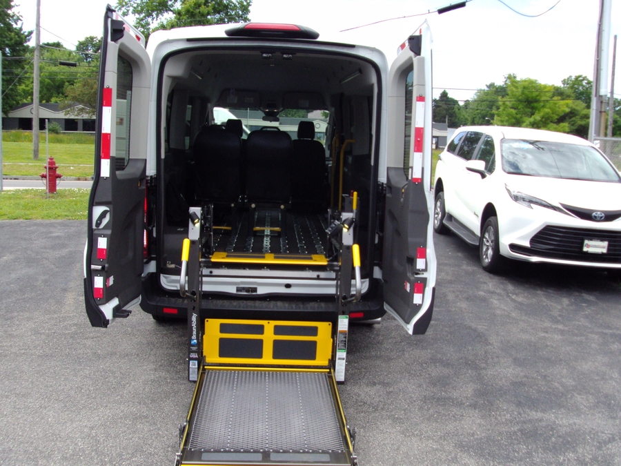 New 2026 Ford Transit 350 XL - Fenton Mobility Commercial Rear Entry Lift Automatic Ramp
