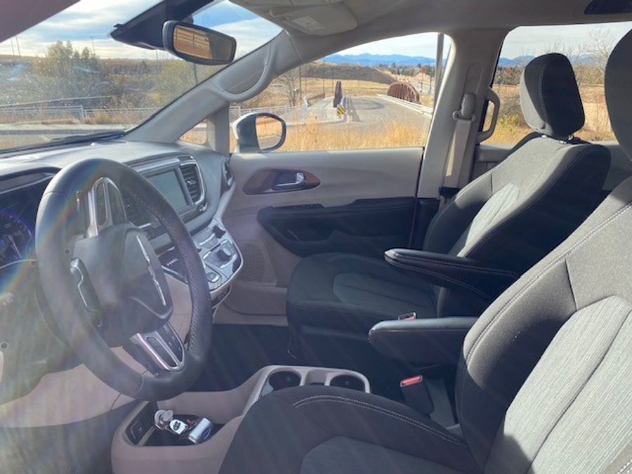 Used 2023 Chrysler Voyager LX - BraunAbility Rear Entry Entry Fold Out Manual Ramp