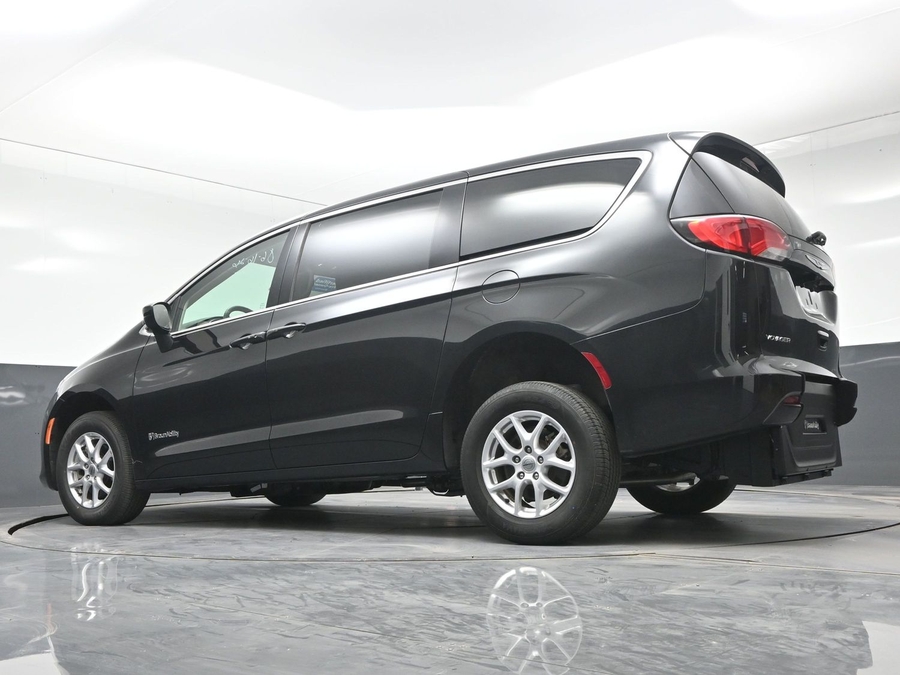 Used 2023 Chrysler Voyager LX - BraunAbility Rear Entry Fold Out Manual Ramp