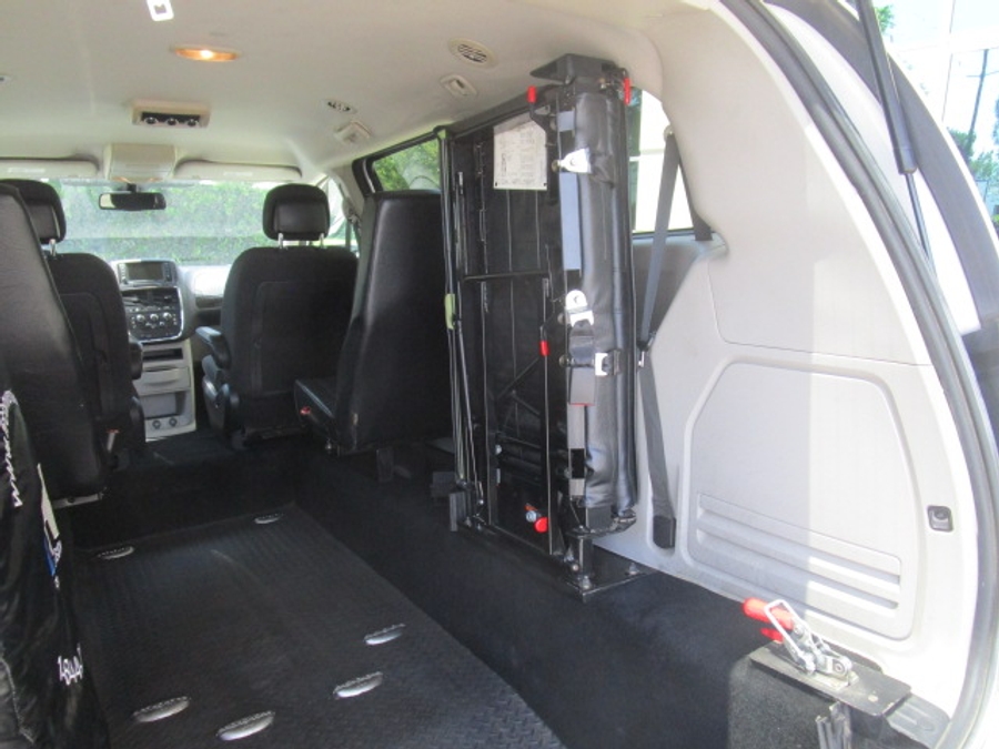 Used 2019 Dodge Grand Caravan SE - FR Conversions Commercial Rear Entry Entry Fold Out Manual Ramp