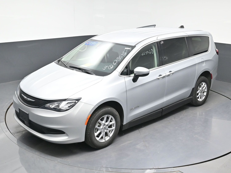 Used 2023 Chrysler Voyager LX - BraunAbility Side Entry Fold Out Manual Ramp