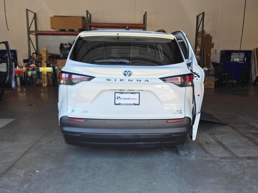 Used 2023 Toyota Sienna Hybrid XLE - BraunAbility Side Entry Fold Out Automatic Ramp