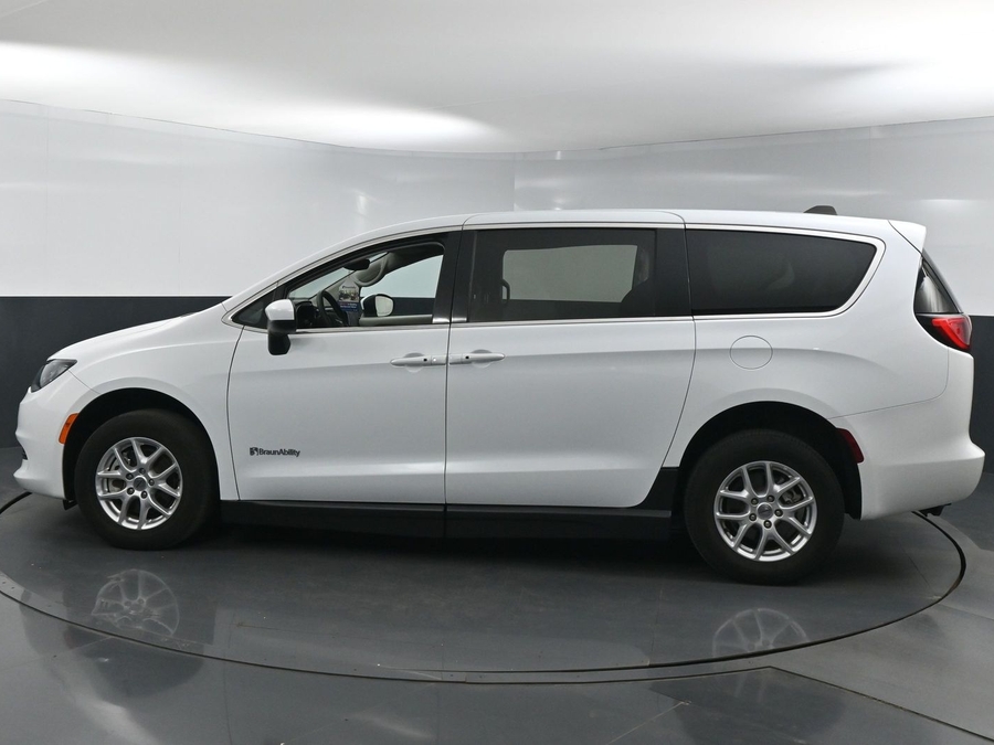 Used 2023 Chrysler Voyager LX - BraunAbility Side Entry Entry Fold Out Manual Ramp