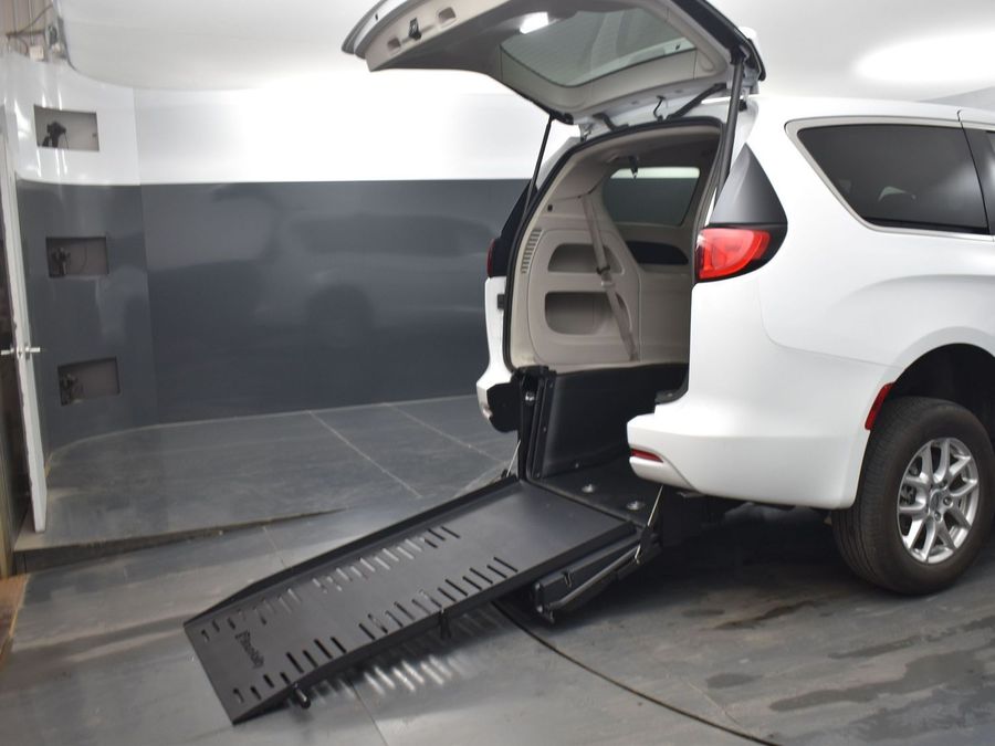 Used 2024 Chrysler Voyager LX - BraunAbility Rear Entry Entry Fold Out Manual Ramp