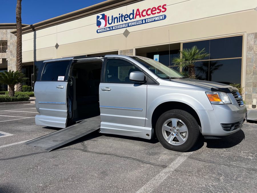 Used 2008 Dodge Grand Caravan SXT - VMI Side Entry Entry In Floor Automatic Ramp