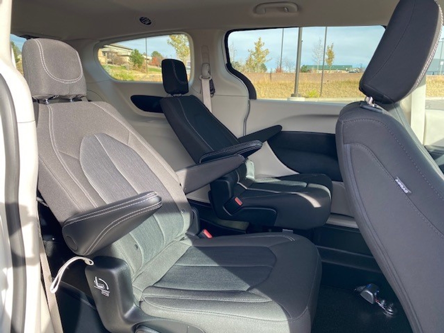 Used 2023 Chrysler Voyager LX - BraunAbility Rear Entry Entry Fold Out Manual Ramp