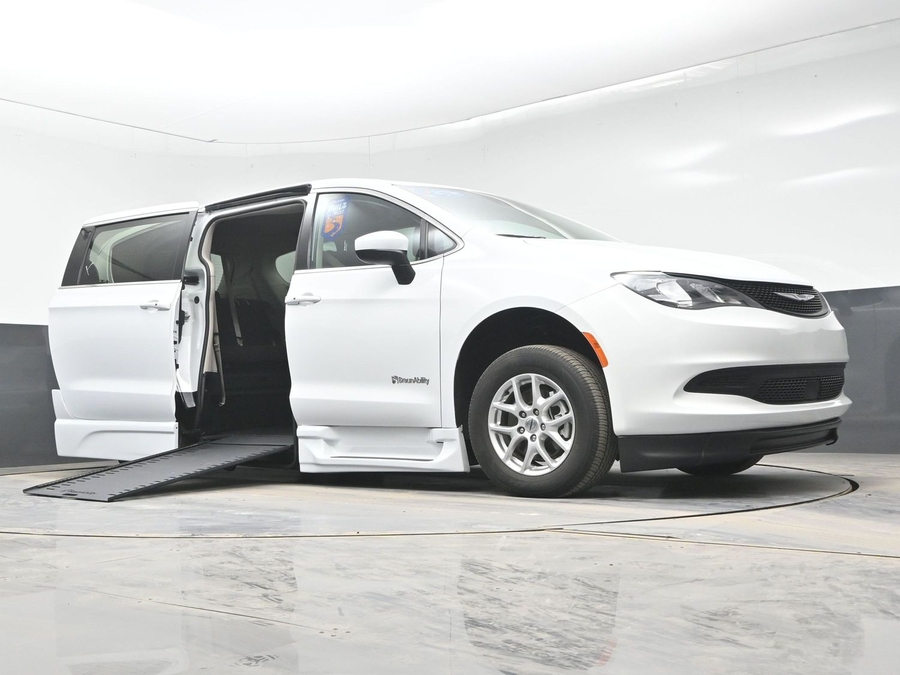 Used 2023 Chrysler Voyager LX - BraunAbility Side Entry Entry In Floor Automatic Ramp