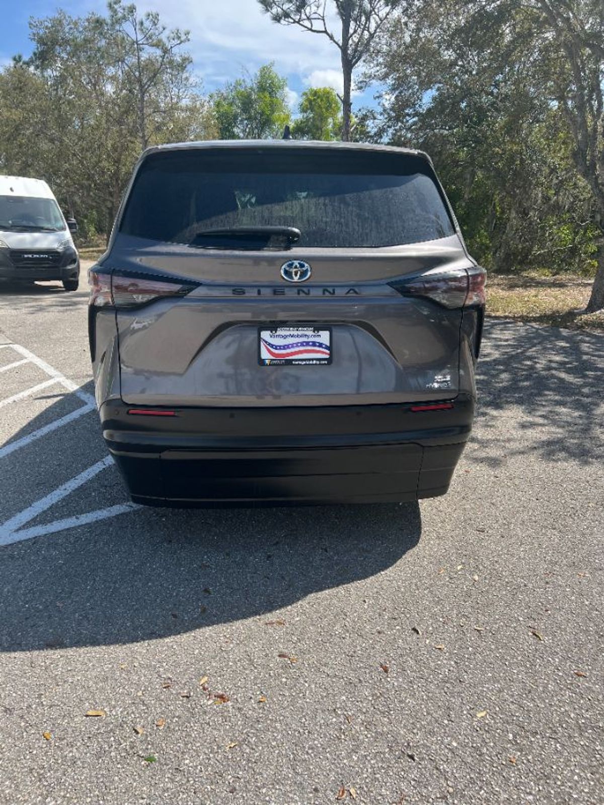Grey Toyota Sienna image number 3