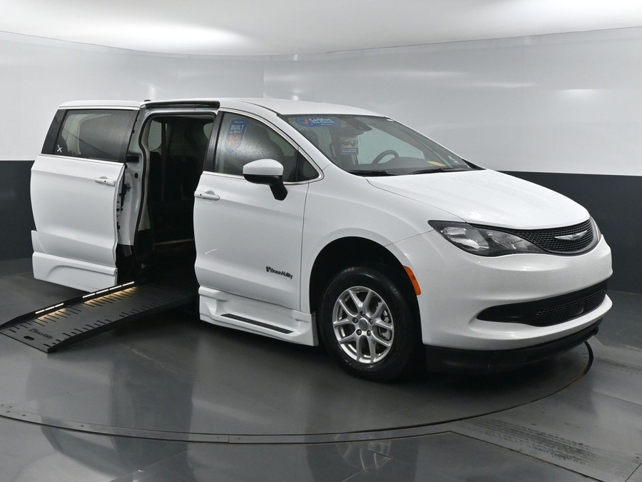 Used 2023 Chrysler Voyager LX - BraunAbility Side Entry Entry Fold Out Automatic Ramp