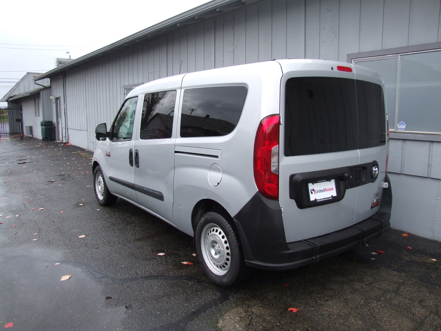 Used 2019 Ram ProMaster City City Wagon - SUNSET VANS Rear Entry Entry Fold Out Manual Ramp