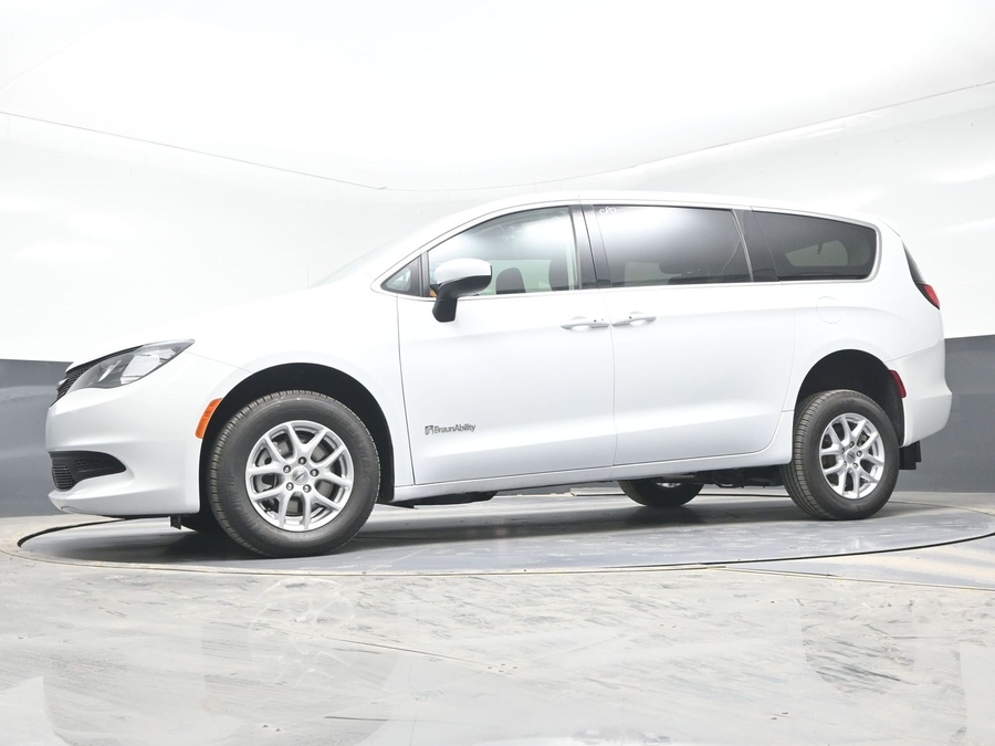 Used 2023 Chrysler Voyager LX - BraunAbility Rear Entry Entry Fold Out Manual Ramp