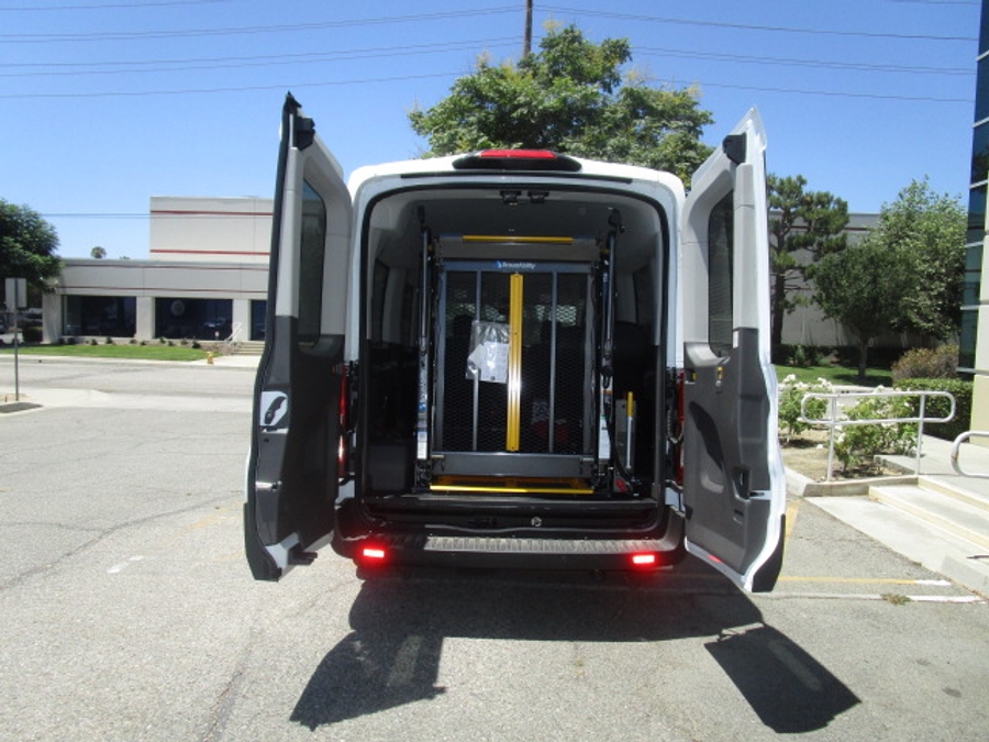 New 2026 Ford Transit 350 XL MR 148WB - ADABoy Commercial Rear Entry Lift Automatic Ramp