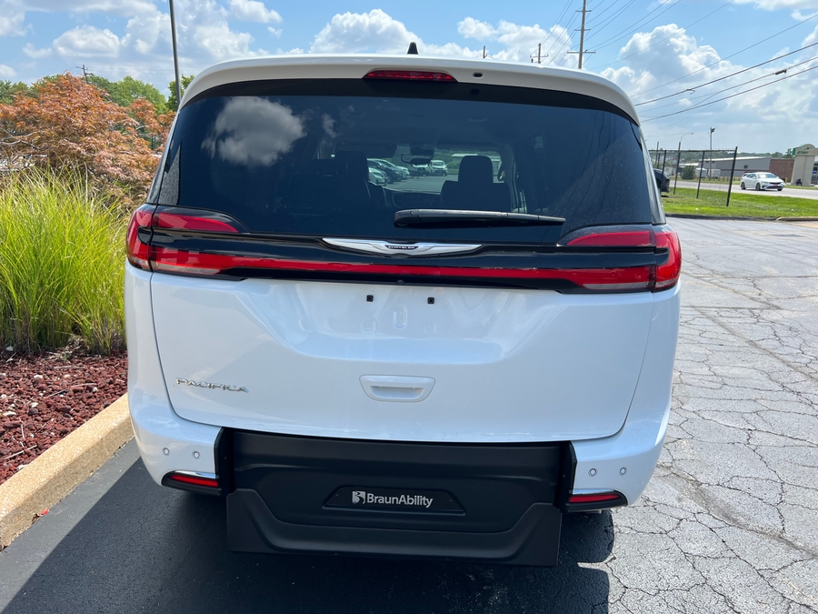 Used 2023 Chrysler Pacifica Touring L - BraunAbility Commercial Rear Entry Fold Out Manual Ramp