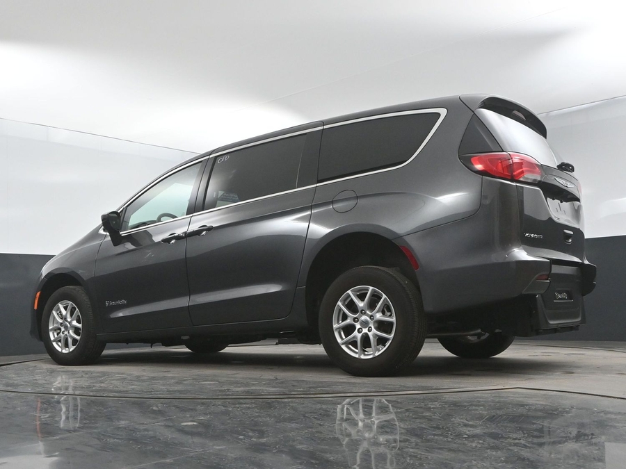 Used 2023 Chrysler Voyager LX CPO - BraunAbility Rear Entry Entry Fold Out Manual Ramp