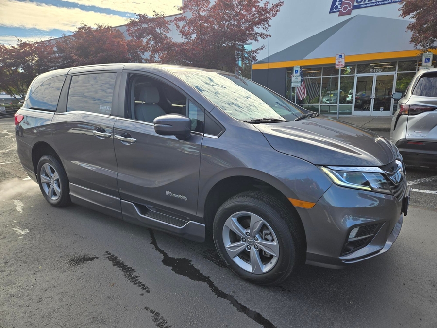 Used 2019 Honda Odyssey EX-L - BraunAbility Side Entry Entry In Floor Automatic Ramp