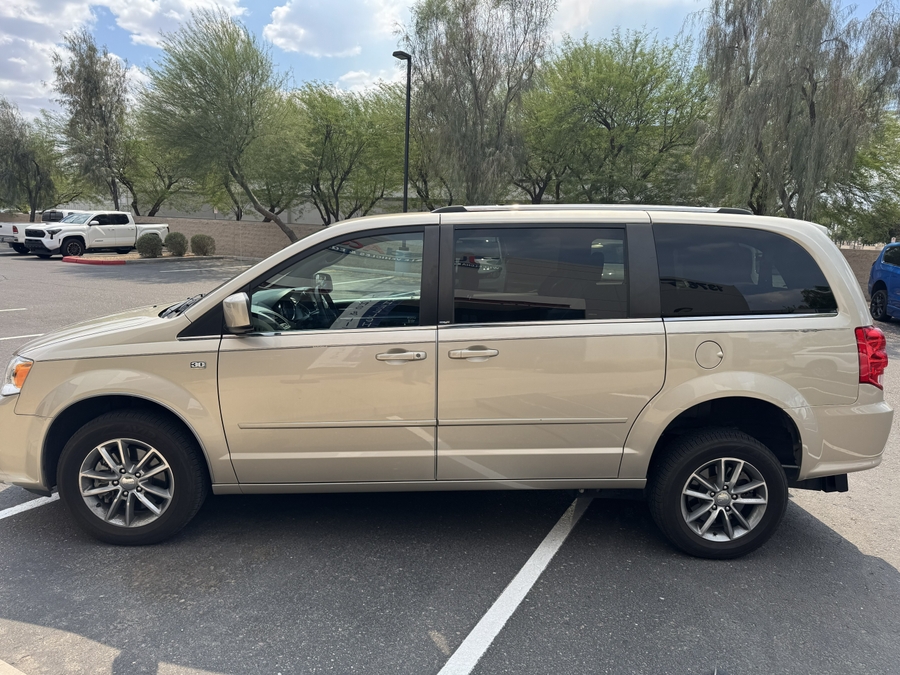 Used 2014 Dodge Grand Caravan SXT 30th Anniversary - Ryno Rear Entry Entry Fold Out Manual Ramp