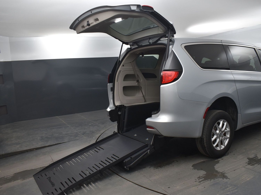 Used 2023 Chrysler Voyager LX - BraunAbility Rear Entry Entry Fold Out Manual Ramp