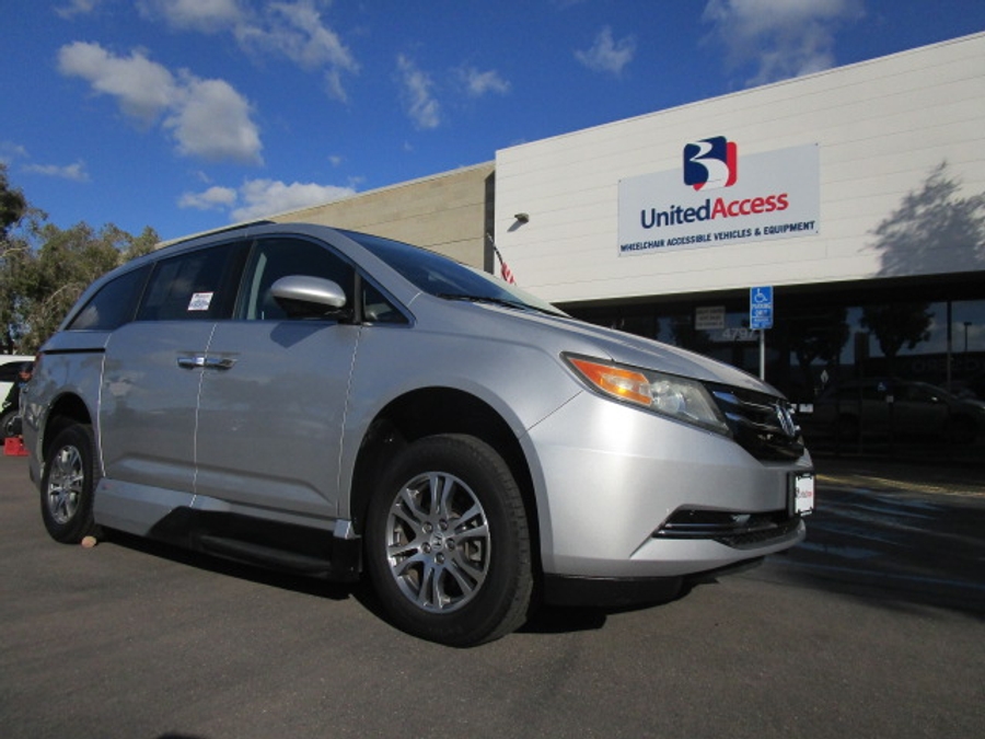 Used 2014 Honda Odyssey EX-L - VMI Side Entry Entry In Floor Automatic Ramp