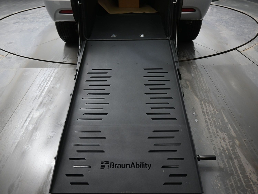 Used 2024 Chrysler Voyager LX - BraunAbility Rear Entry Fold Out Manual Ramp