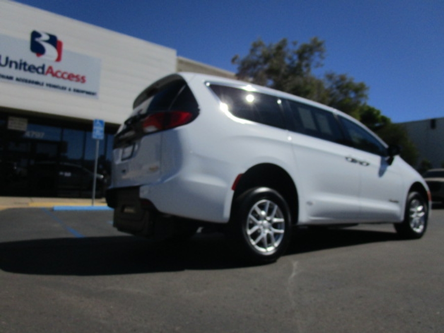 New 2025 Chrysler Voyager LX - BraunAbility Commercial Rear Entry Entry Fold Out Manual Ramp