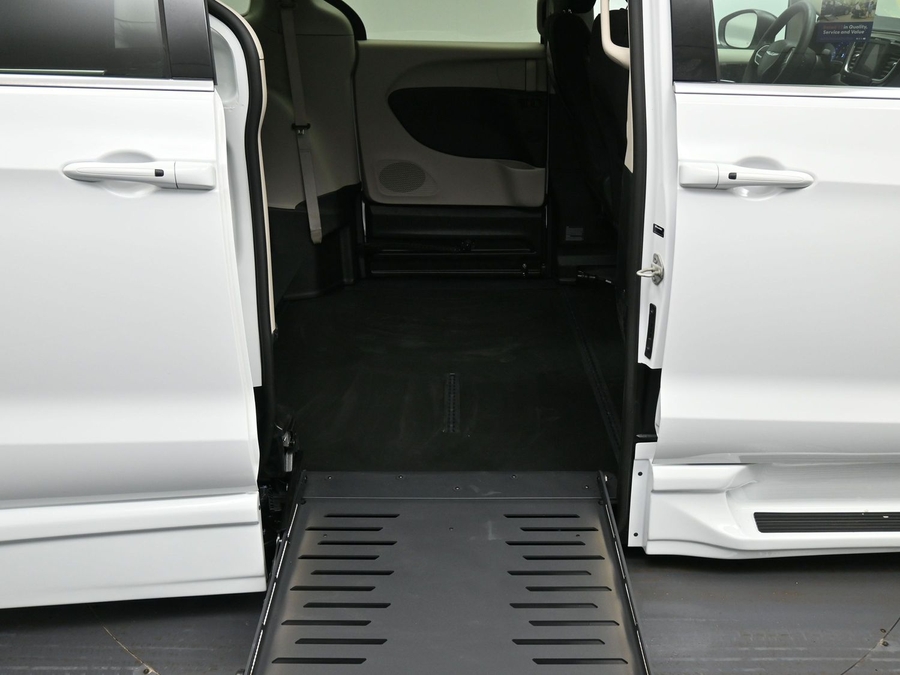 Used 2024 Chrysler Voyager LX - BraunAbility Side Entry Entry Fold Out Automatic Ramp