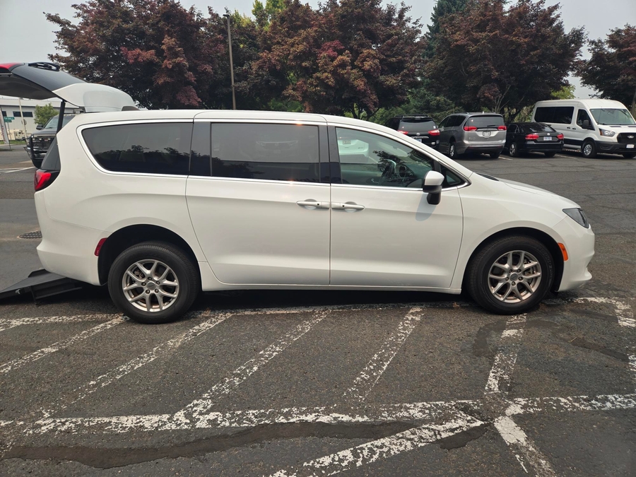 Used 2023 Chrysler Voyager LX - ATS Commercial Rear Entry Fold Out Manual Ramp