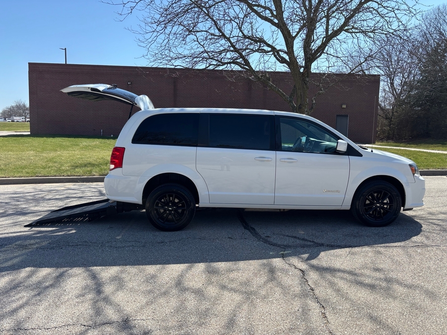Used 2019 Dodge Grand Caravan GT - BraunAbility Rear Entry Entry Fold Out Manual Ramp