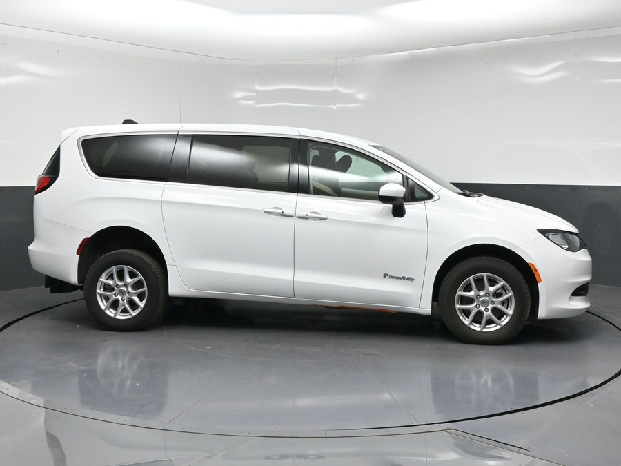 Used 2023 Chrysler Voyager LX - BraunAbility Rear Entry Fold Out Manual Ramp
