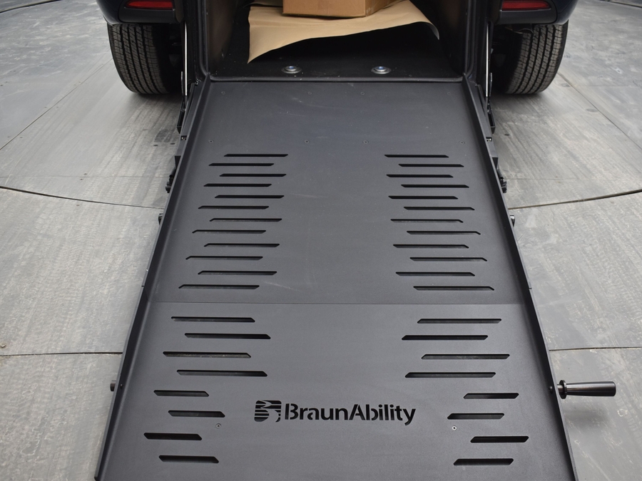 Used 2024 Chrysler Pacifica Touring - BraunAbility Rear Entry Fold Out Manual Ramp