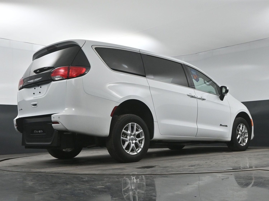 Used 2023 Chrysler Voyager LX CPO - BraunAbility Rear Entry Entry Fold Out Manual Ramp