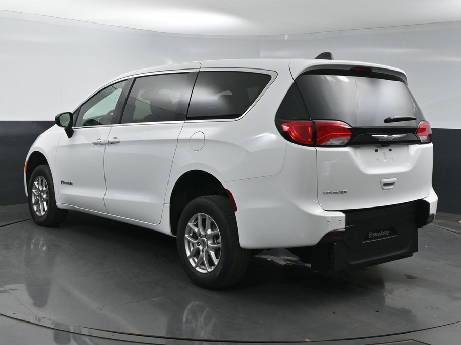 New 2025 Chrysler Voyager LX - BraunAbility Commercial Rear Entry Entry Fold Out Manual Ramp