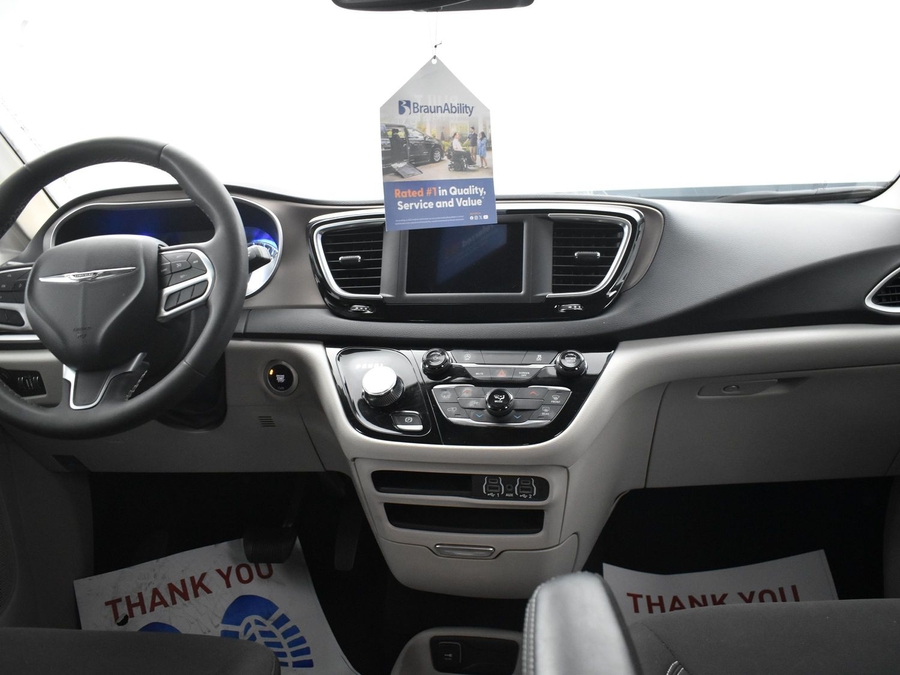 Used 2023 Chrysler Voyager LX - BraunAbility Rear Entry Entry Fold Out Manual Ramp