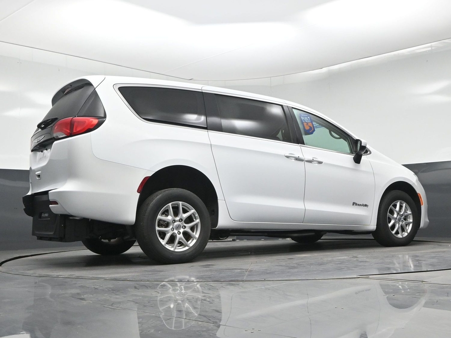 Used 2023 Chrysler Voyager LX - BraunAbility Rear Entry Fold Out Manual Ramp